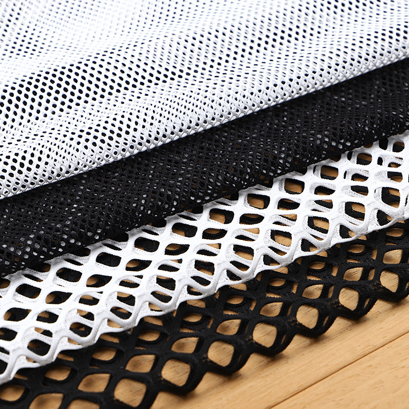 Crystal Mesh Fabric - Tecido de malha grande diamante 50cm