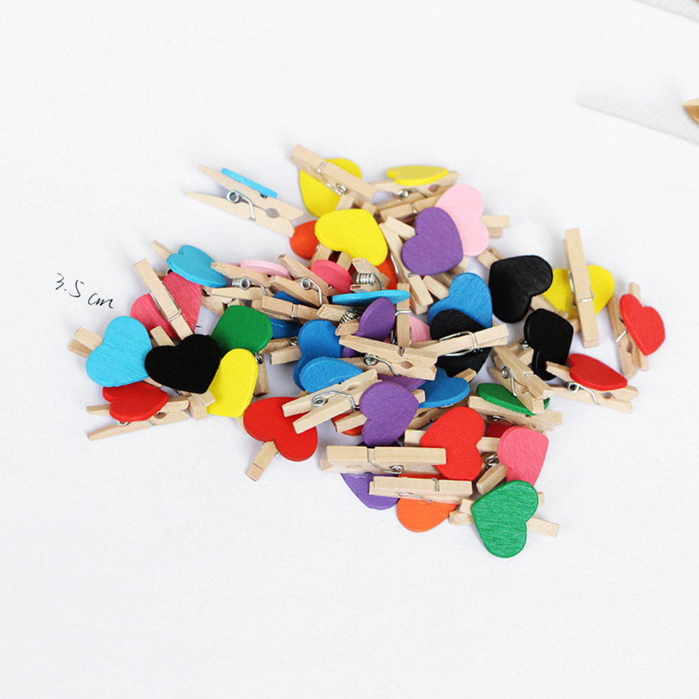 Craft Embellishment - 50 Peças de Mini Prendedores de