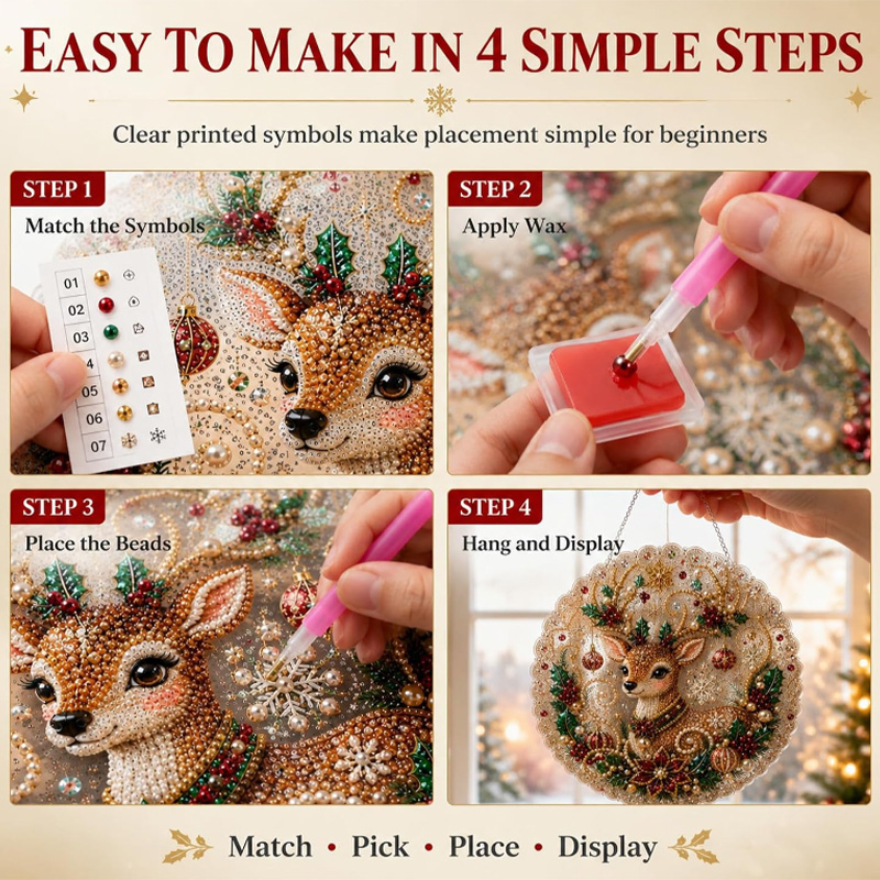 Kit de Pintura Diamante com Pé - Guipure Lace Panel avaliação e preço