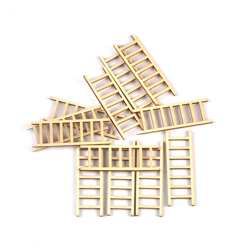 20 pçs/lote 20x60mm escada nat - Craft Embellishment avaliação e preço