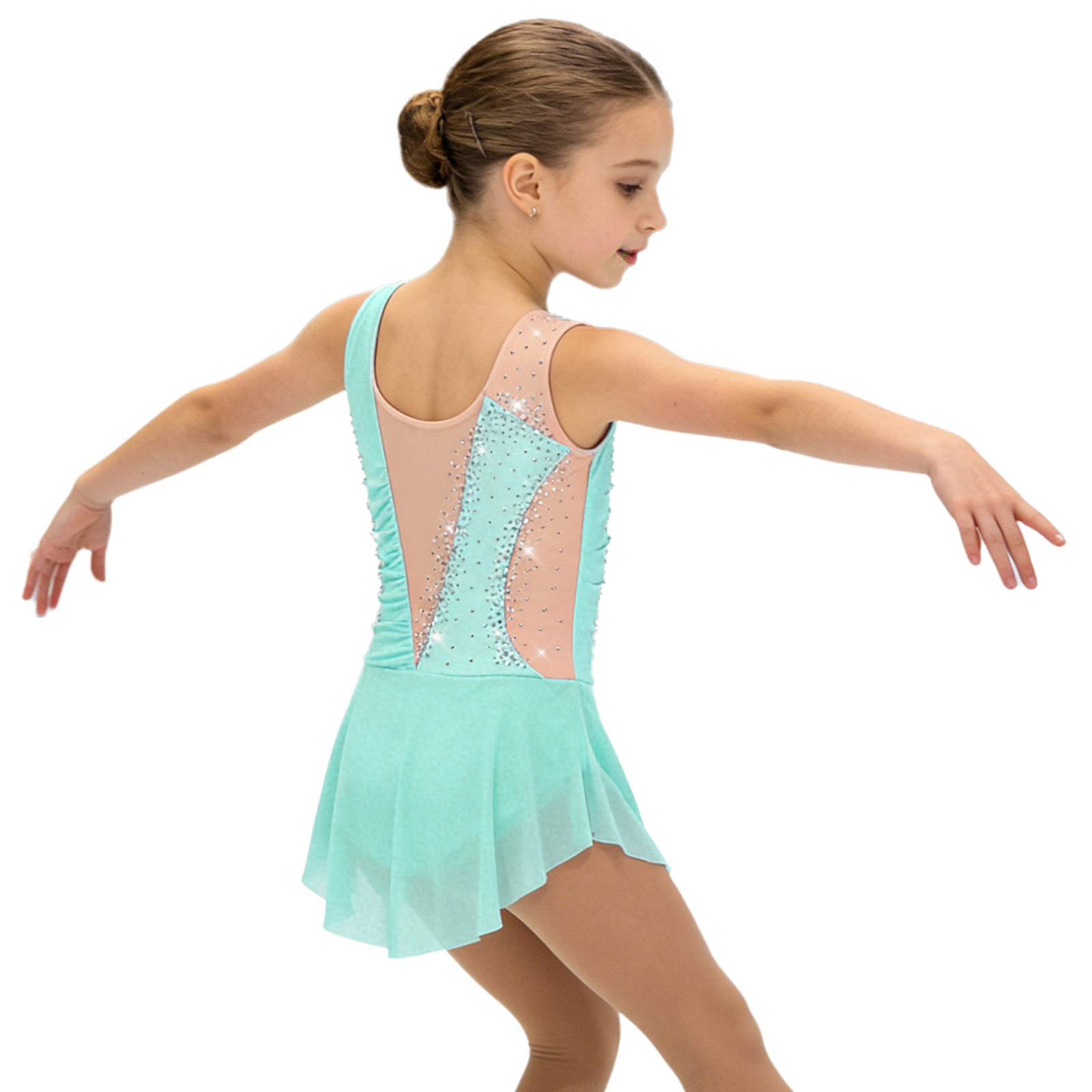 Vestido de Ginástica Rítmica I - Rhinestone Banding Trim avaliação e preço