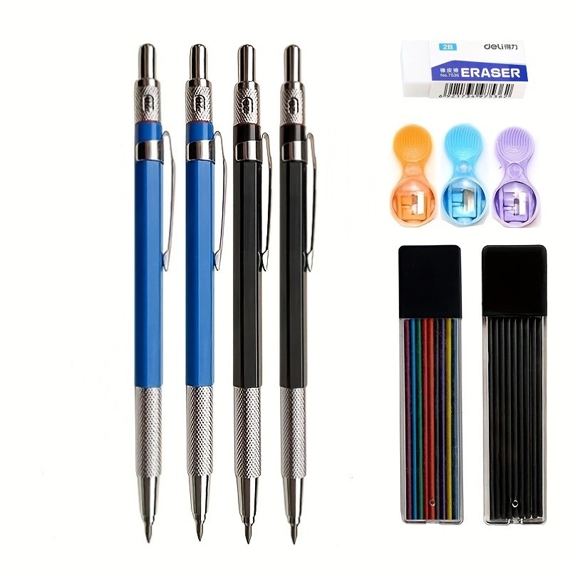 Conjunto de lápis mecânico 2.0 - Staedtler Pencil Lumocolor avaliação e preço