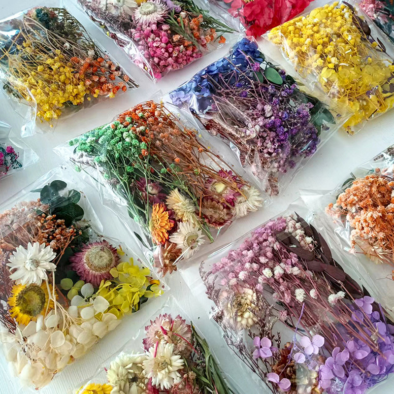 1 pacote vários flores secas c - Craft Embellishment avaliação e preço