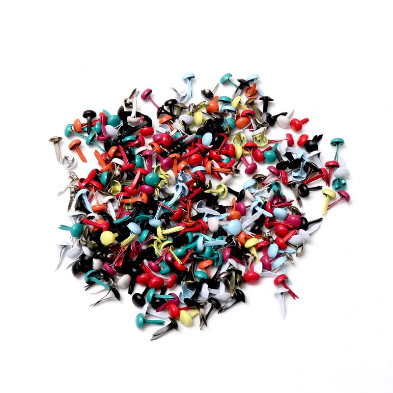100 peças de Tachas Metálicas  - Embellishments For Scrapbooking avaliação e preço