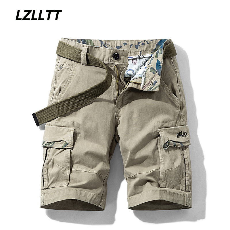 Calções de algodão multi bolso - Embellish Knit avaliação e preço